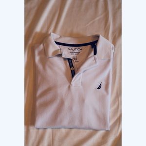 NAUTICA Performance Deck Polo Shirt in White